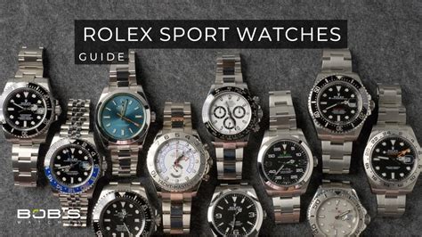 rolex sport models|rolex watch guide.